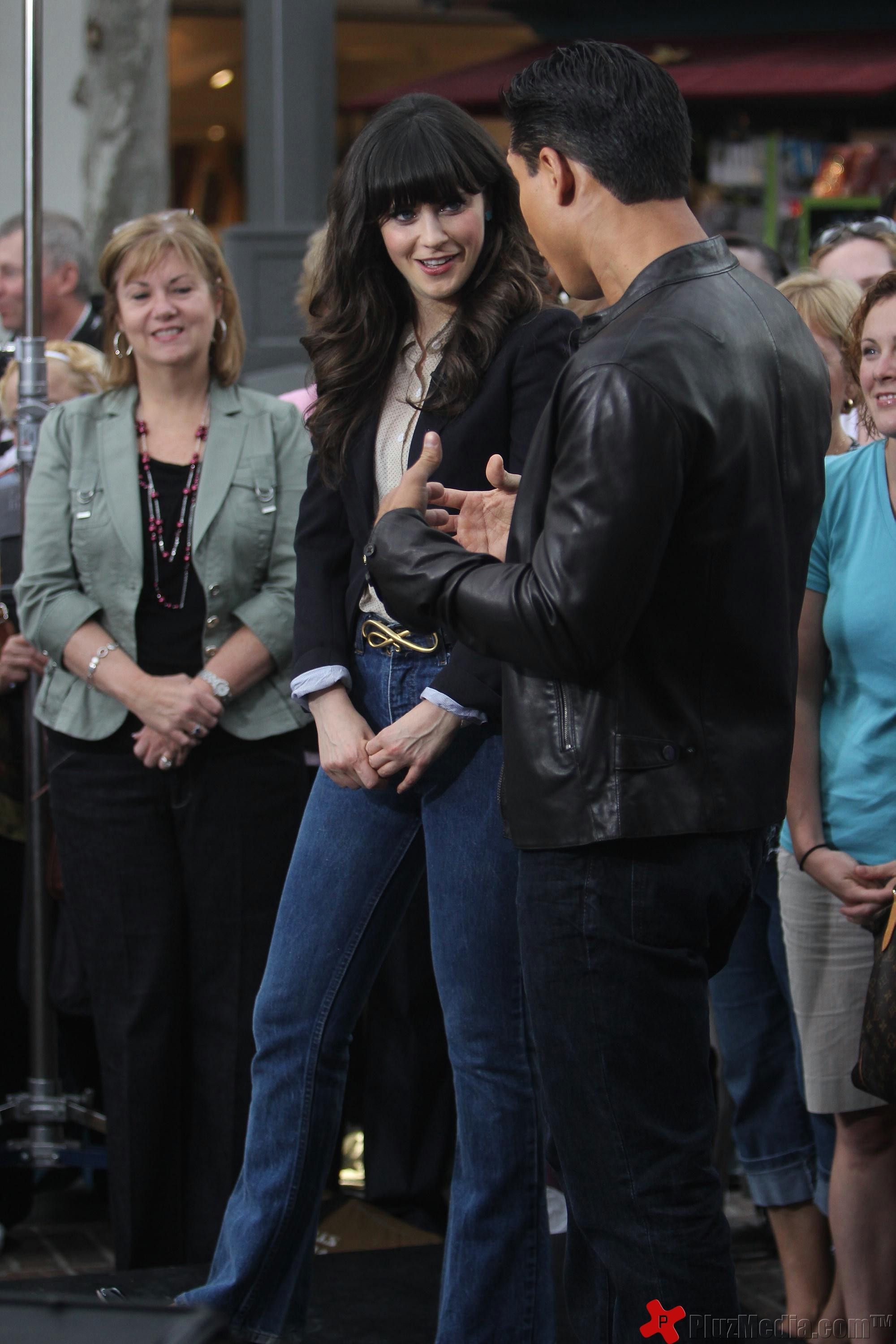 Celebrities at The Grove while filming at segment for 'Extra' | Picture 94726